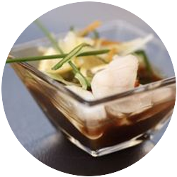 Pike-Perch Cheek Dish